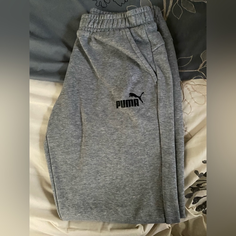 Gray puma sweatpants, NWOT